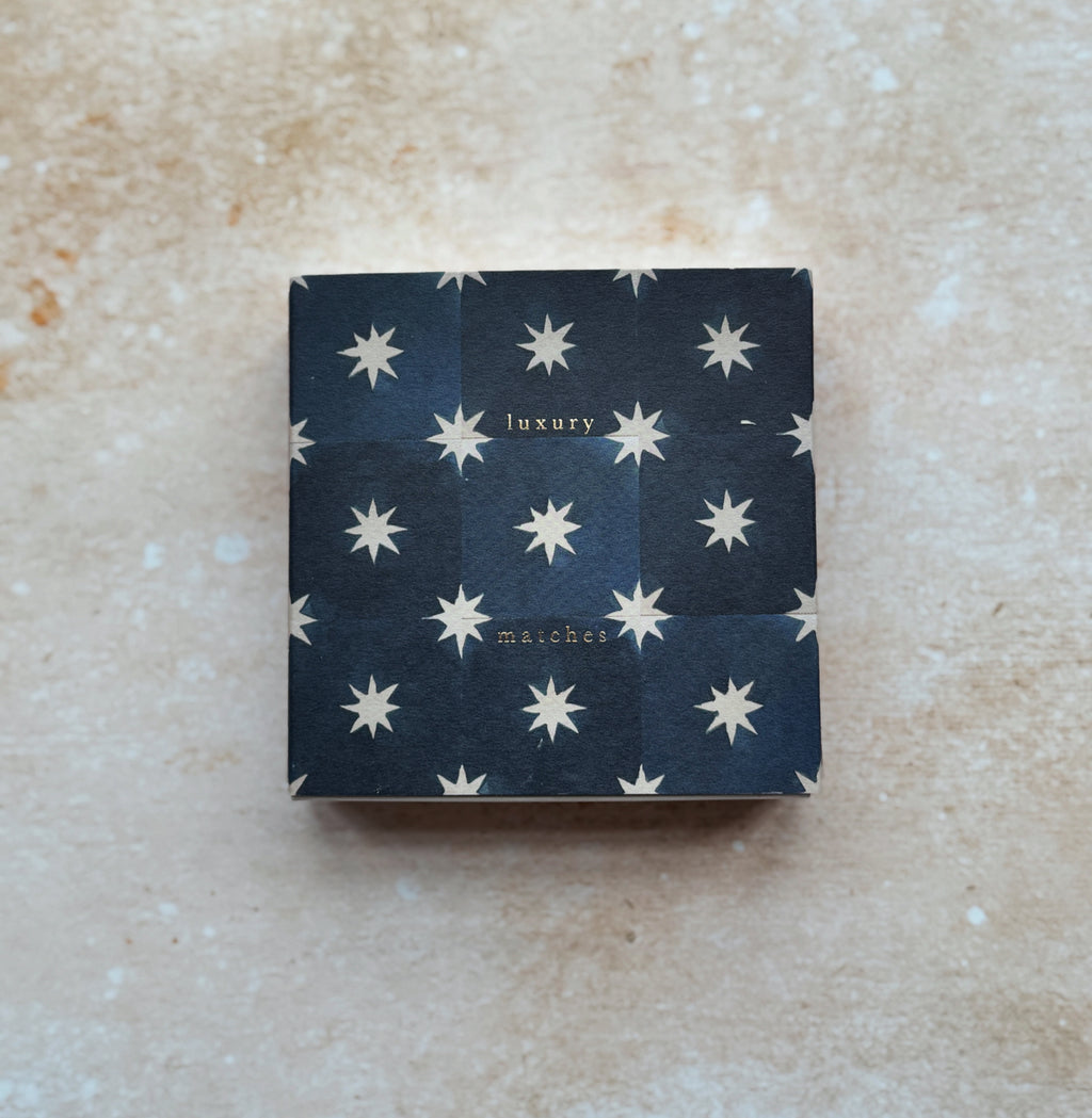 Navy Star Tile Match Box